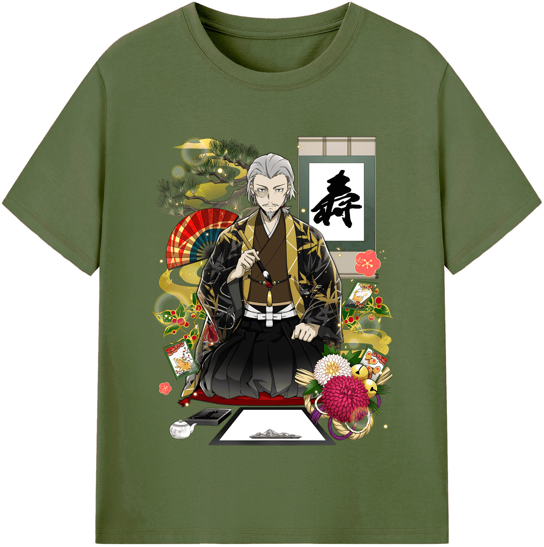 （画像用） 文豪ストレイドッグス Bungo Stray Dogs 綿100％半袖Tシャツ（フロントプリント）